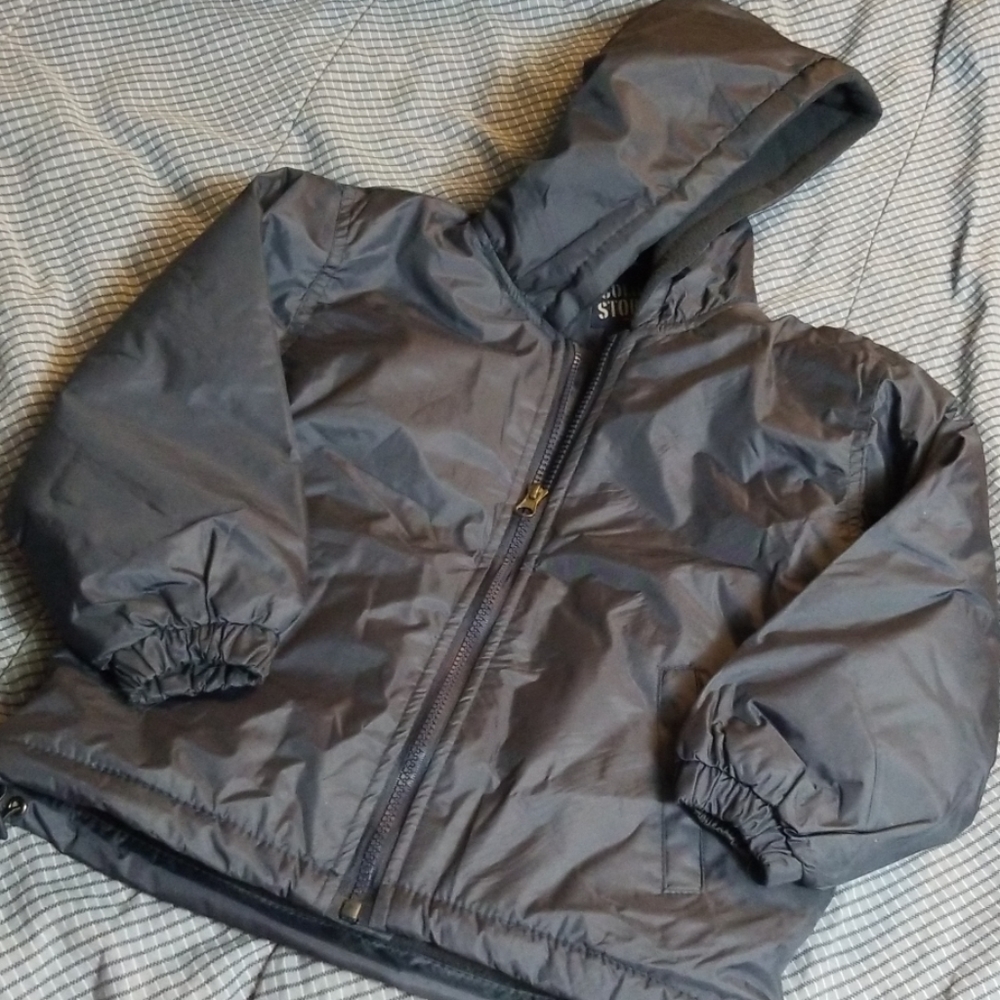Navy blue coat